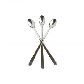 6″ Cocktail Spoons – Silver