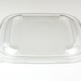 PP Lids for 500ml/750ml/1000ml Square Bagasse Containers