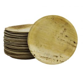 20cm/8″ Round Palm Leaf Plates