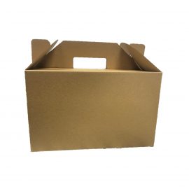Small Take Away Carry Boxes – Brown