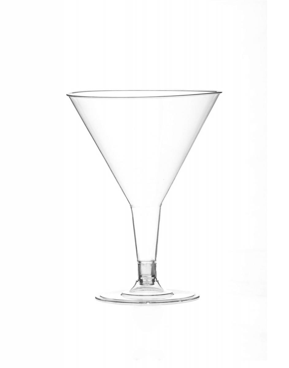 230ml Martini Glasses - Clear