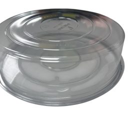 9″/220mm Dia Super Clear Cake Dome & Lids -Ultra Clear